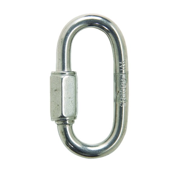 Campbell Chain & Fittings Campbell Polished Stainless Steel Quick Link 660 lb 2 in. L T7630526